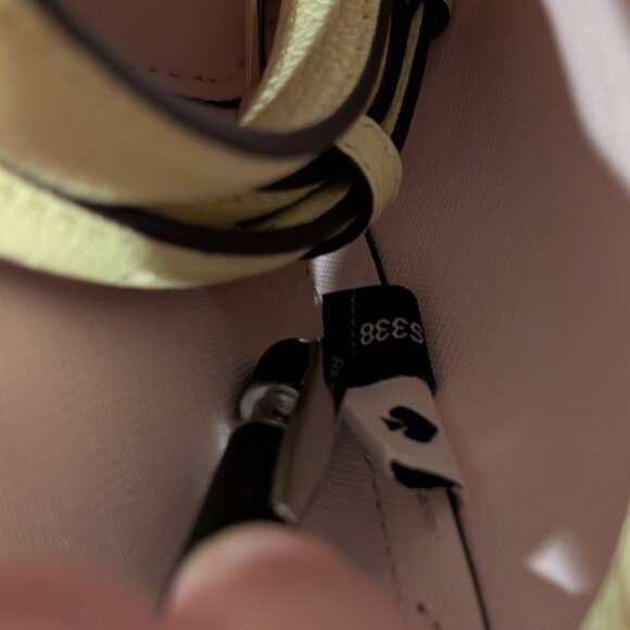 Kate Spade New York Eva Small Bucket Bag – Limelight/Yellow – NWOT - Picture 10 of 12